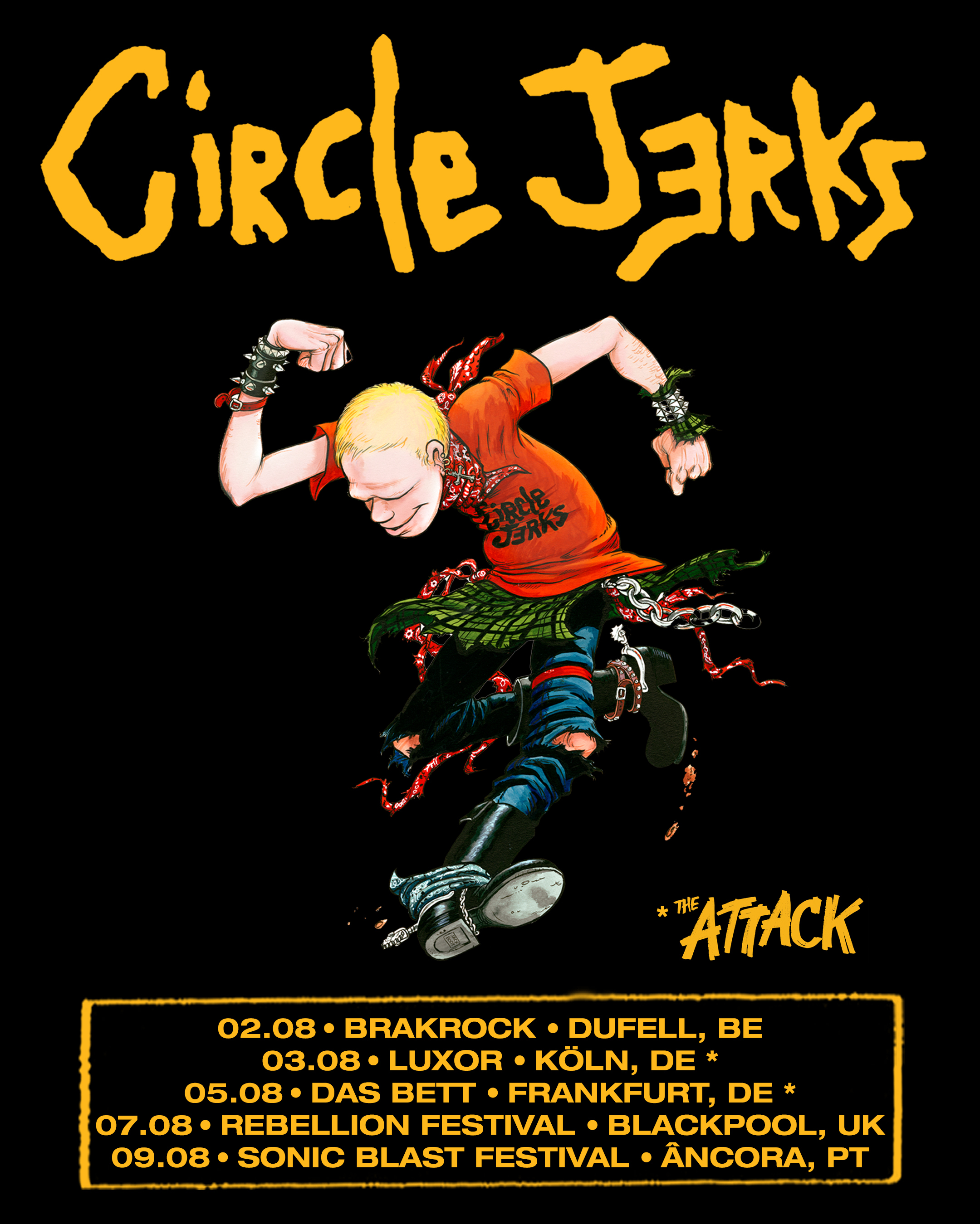 CIRCLE JERKS - SUMMER 2025
