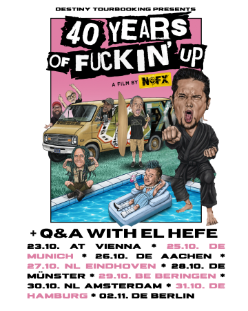 MORE 40s YEARS OF FUCKING UP WITH EL HEFE
