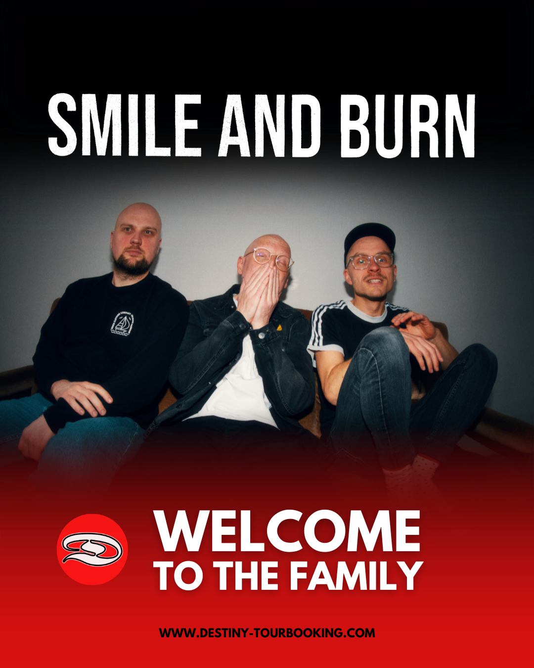 WELCOME TO THE FAMILY, SMILE AND BURN! ❤️