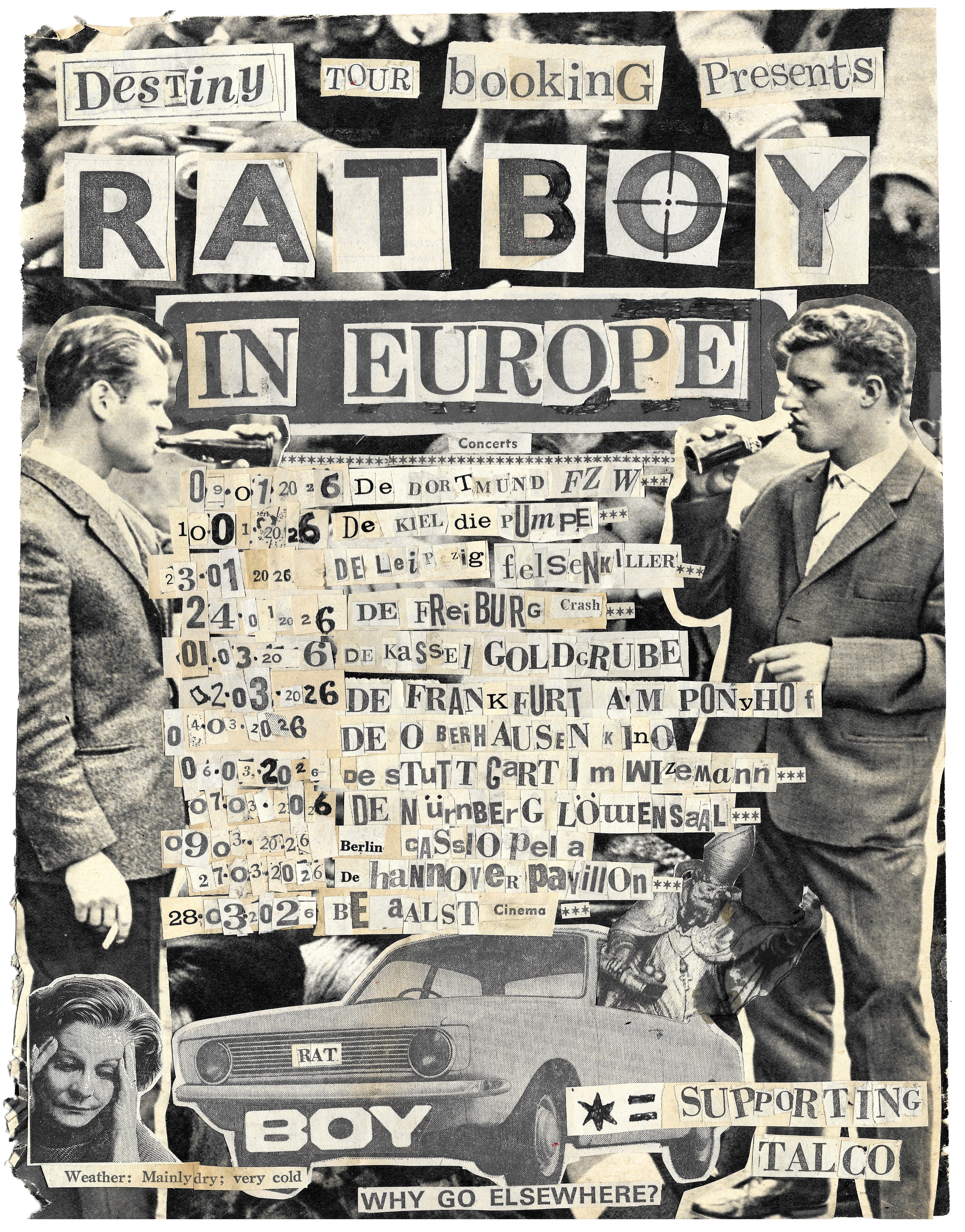 RAT BOY - NEW DATES!